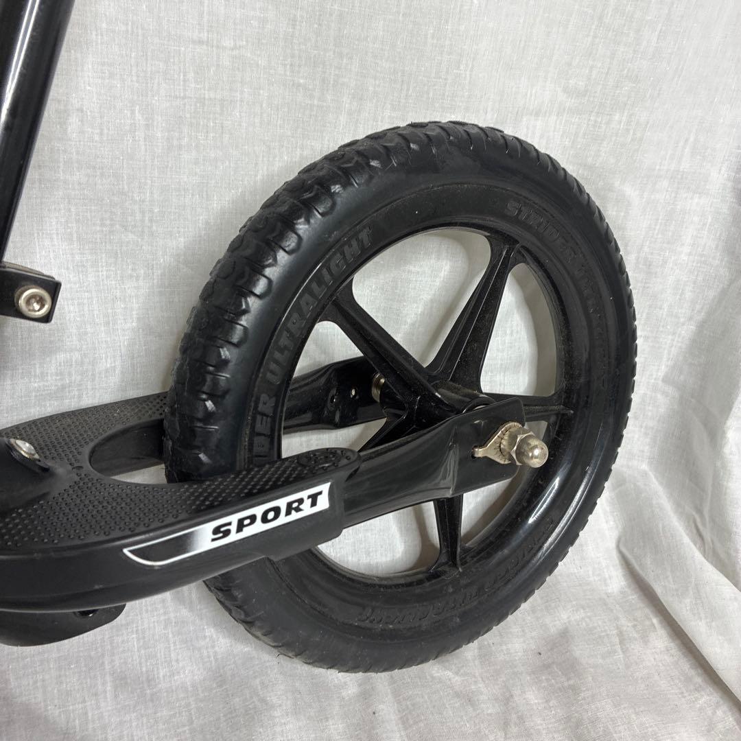 STRIDER ストライダー 12 ブラック スポーツモデル バランスバイク