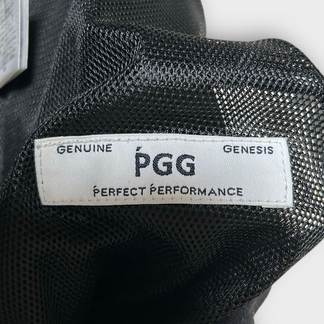 極美品　PGG パーリーゲイツ　(M) フリース　イージー　リブパンツ　濃紺