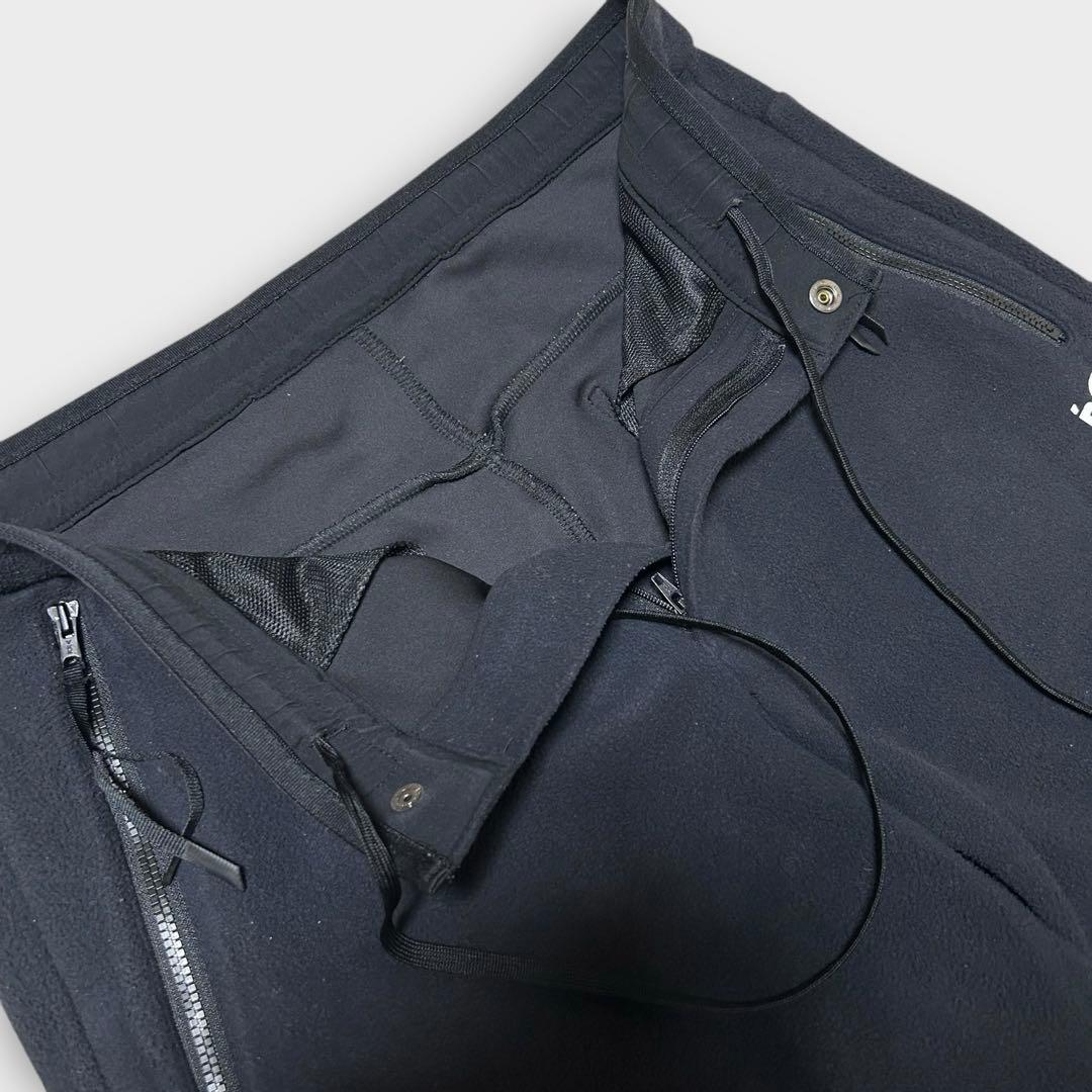 極美品　PGG パーリーゲイツ　(M) フリース　イージー　リブパンツ　濃紺