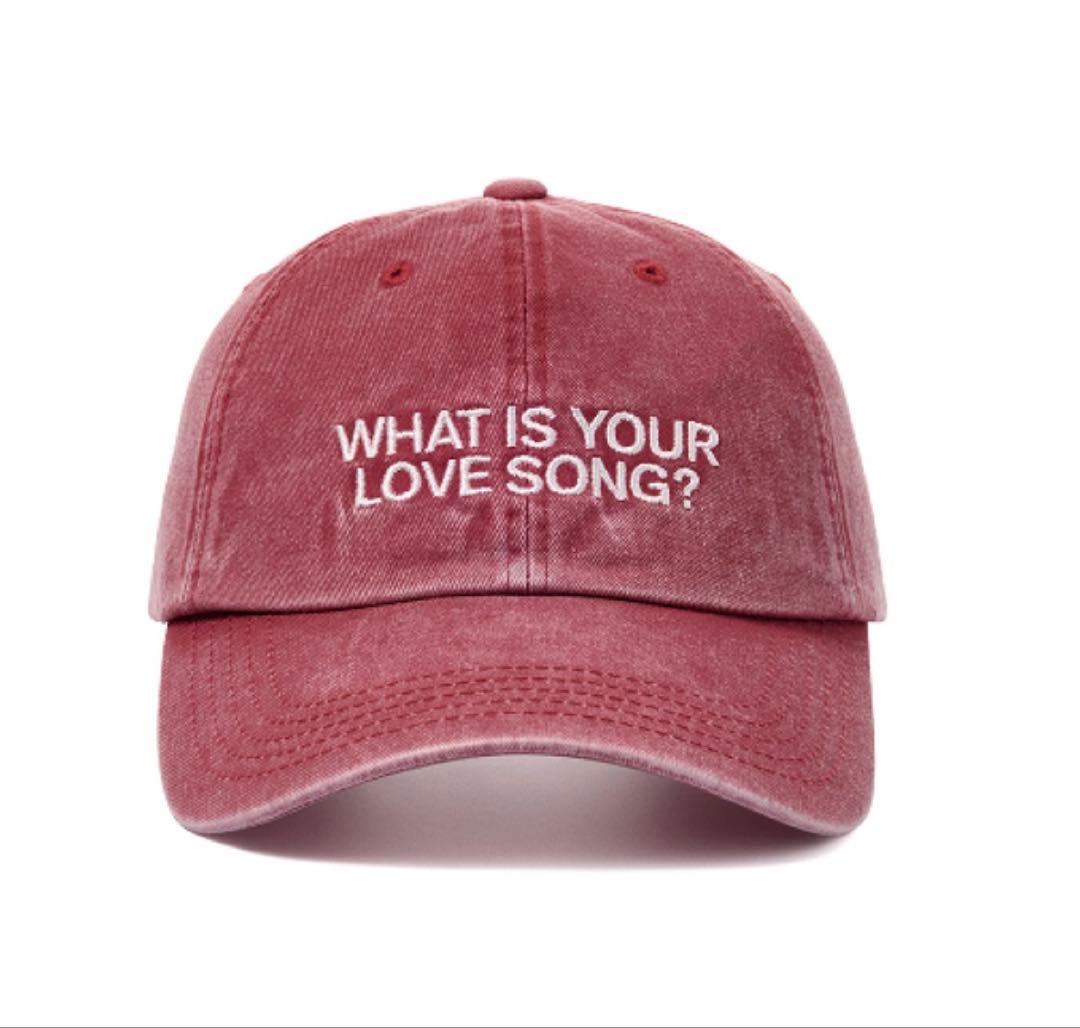 BTS ARIRANG キャップ　帽子　Cap Red アリラン ポップアップ
