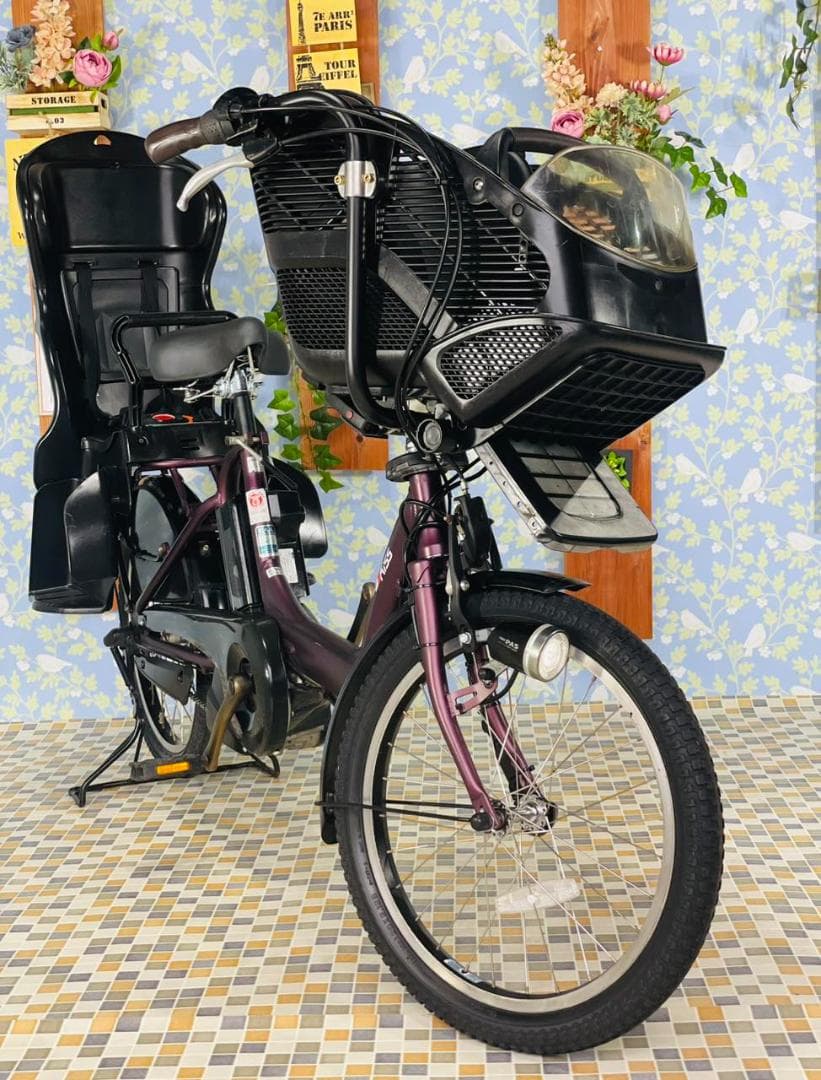 【YAMAHA】 20インチ電動自転車　パスキッス 0792