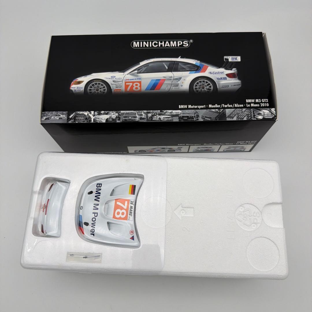 新品　MINICHAMPS  M3 GT2 Le Mans 2010