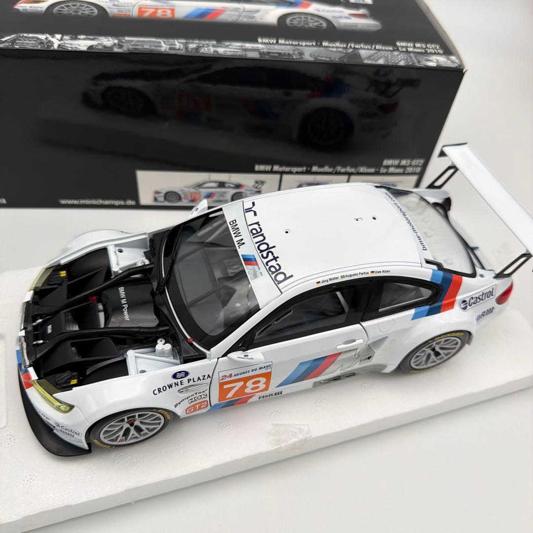新品　MINICHAMPS  M3 GT2 Le Mans 2010