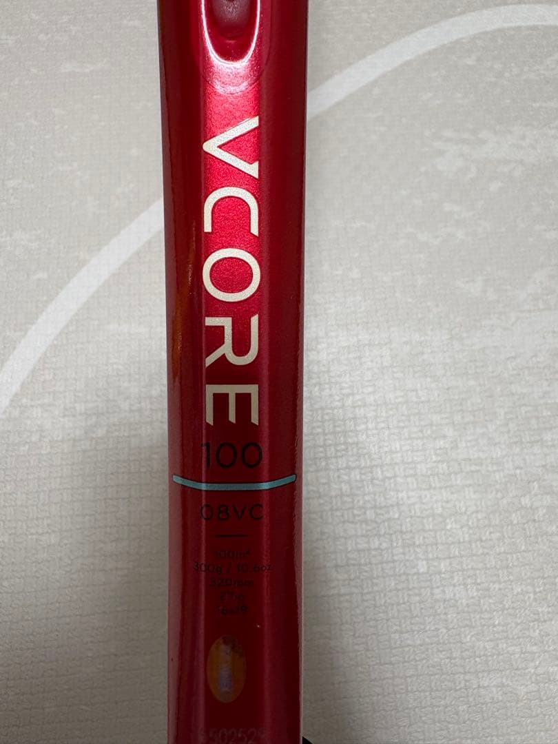 YONEX VCORE 100 2026年 グリップサイズ2