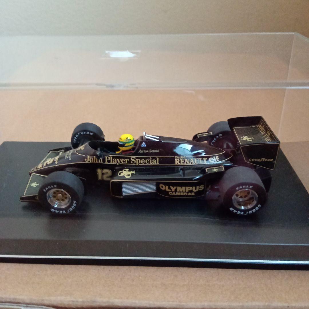 アイルトンセナ/ミニチャンプス1/43ロータス97T(JPS仕様)