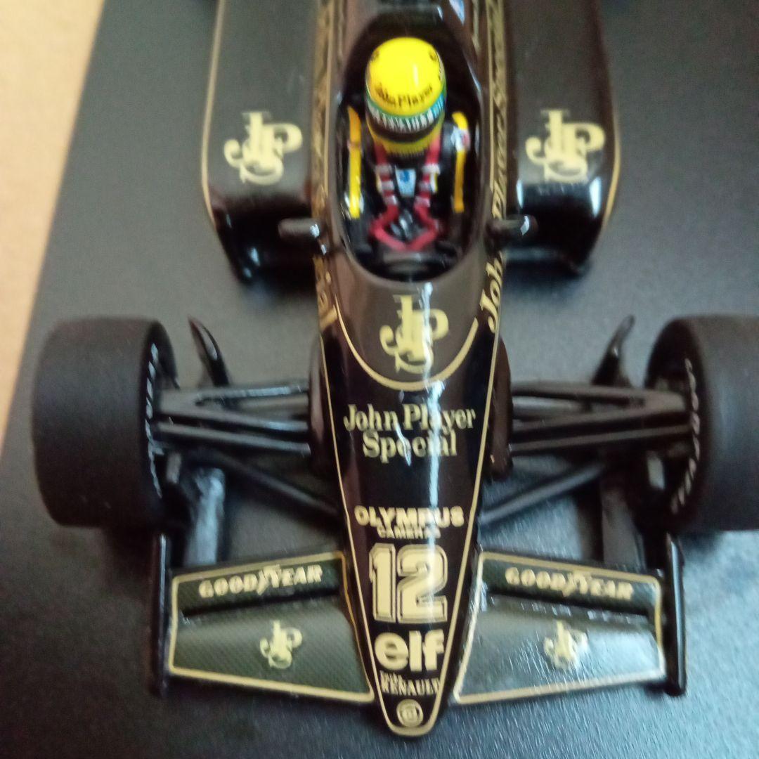 アイルトンセナ/ミニチャンプス1/43ロータス97T(JPS仕様)
