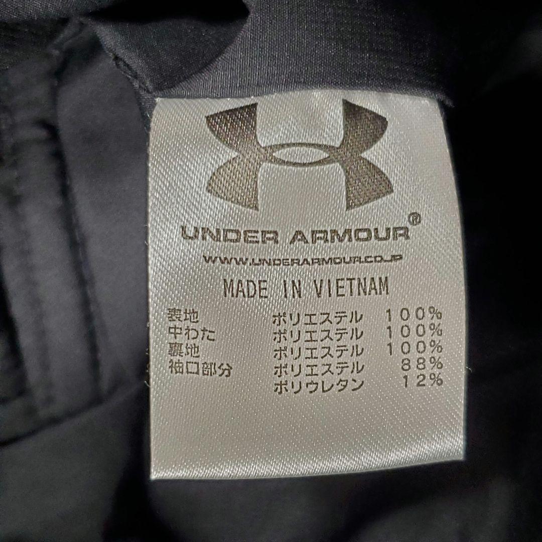 美品✨UNDER ARMOUR　アンダーアーマー　ベンチコート　LG　黒　中綿