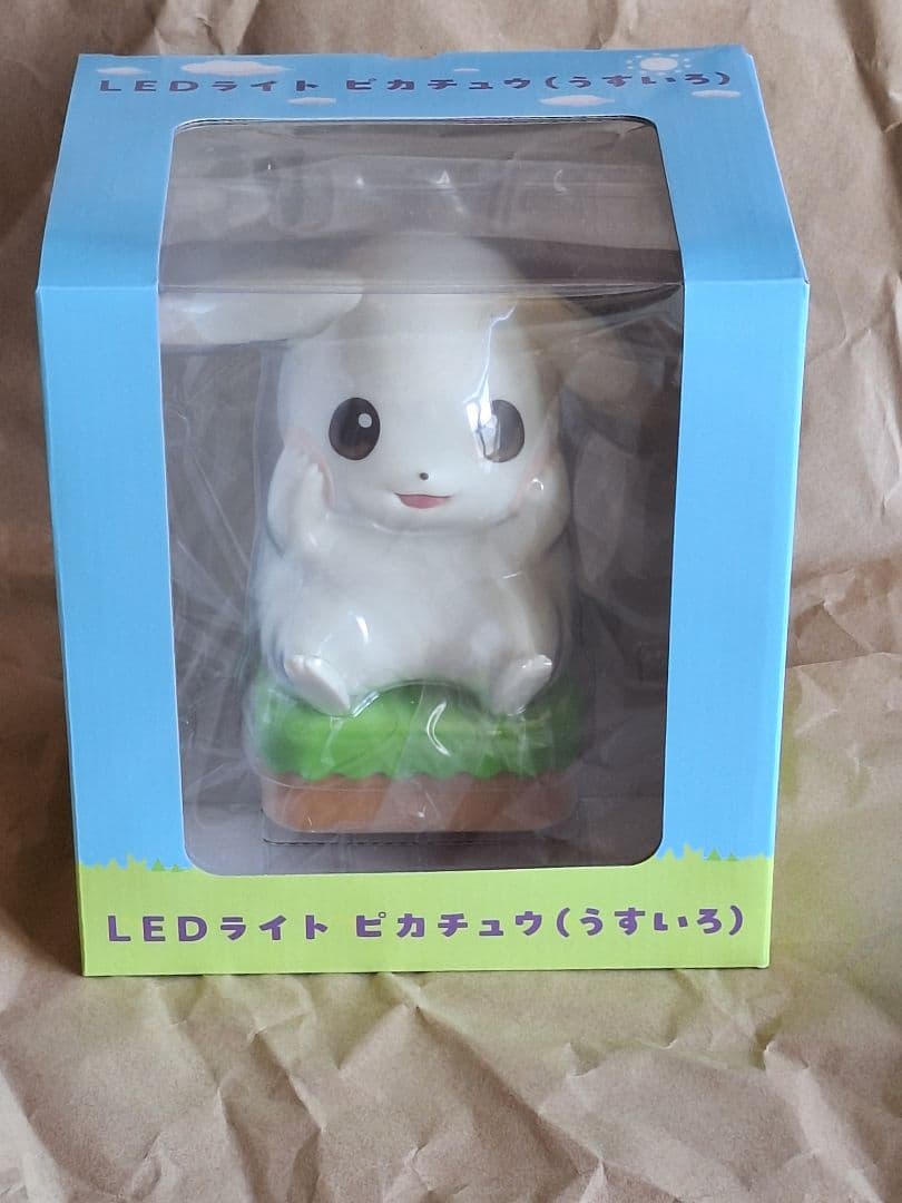 【新品未使用】ぽこあポケモンLEDライト　 ピカチュウ（うすいろ)