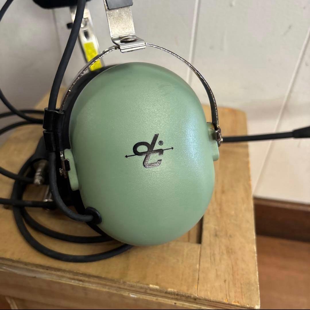 米軍実物　DAVID CLARK HEADSETヘッドセット　②