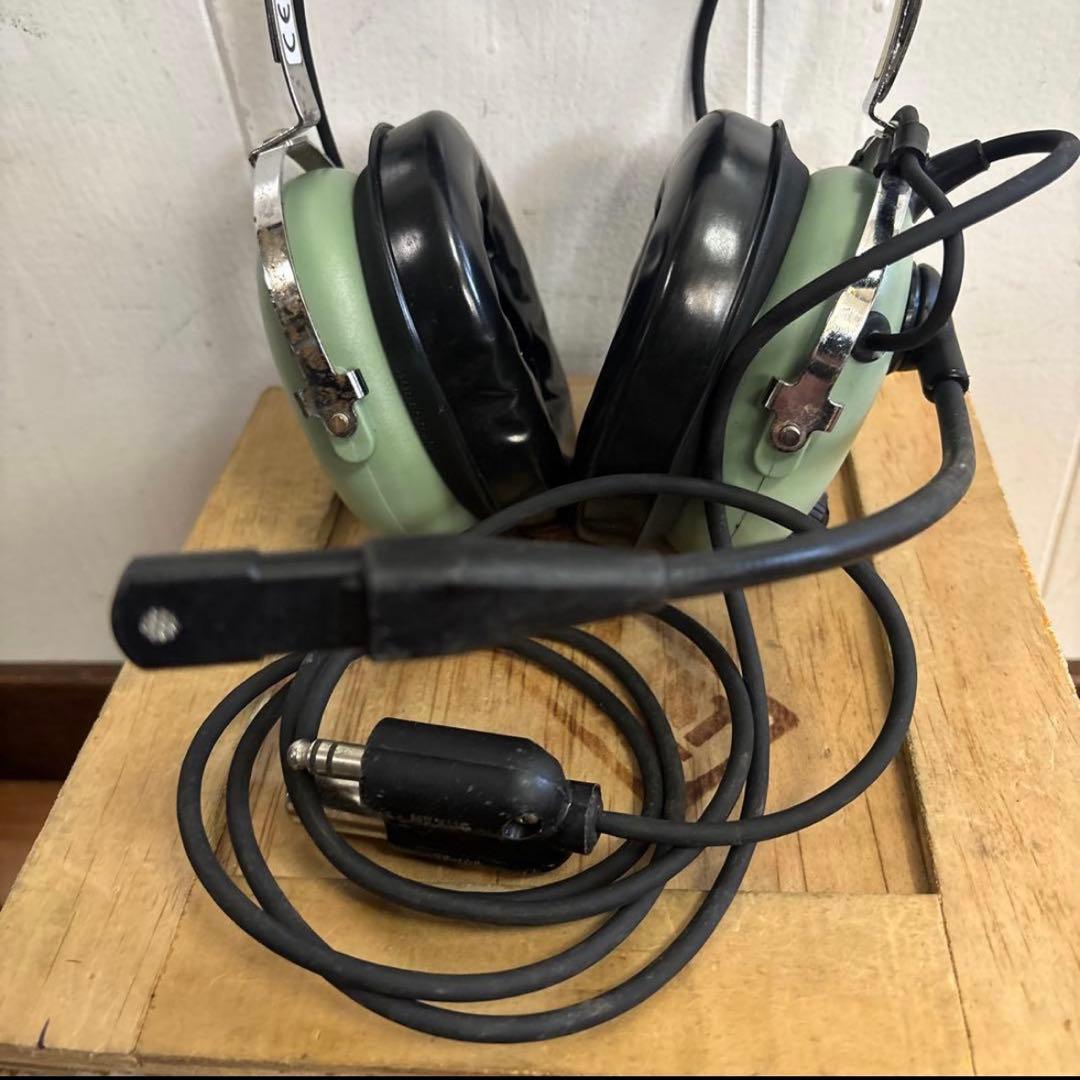 米軍実物　DAVID CLARK HEADSETヘッドセット　②