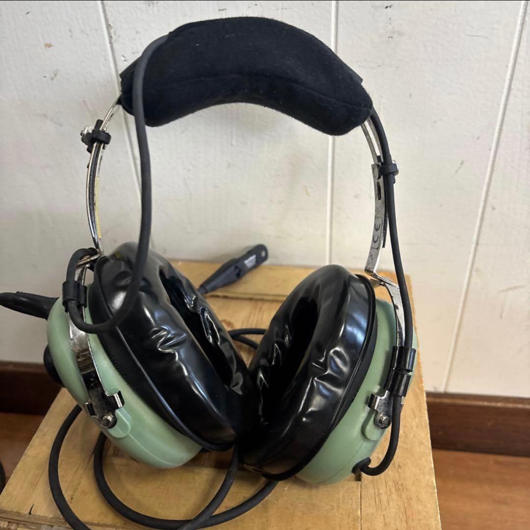 米軍実物　DAVID CLARK HEADSETヘッドセット　②