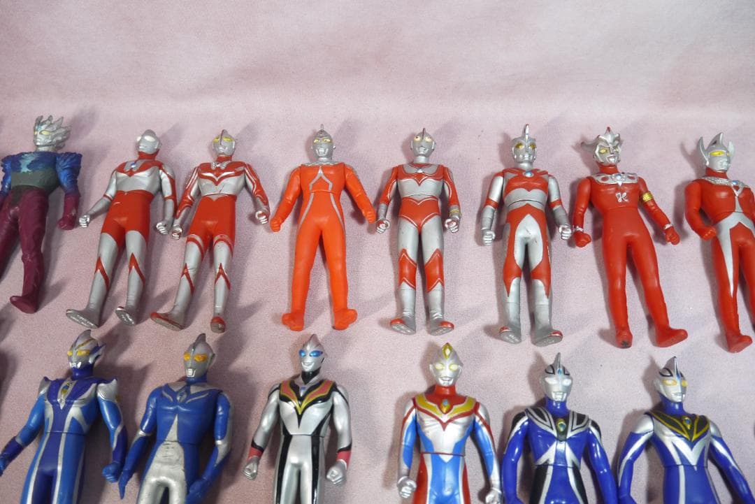 ウルトラヒーローシリーズ　800サイズ　新金型ソフビ　43体セット