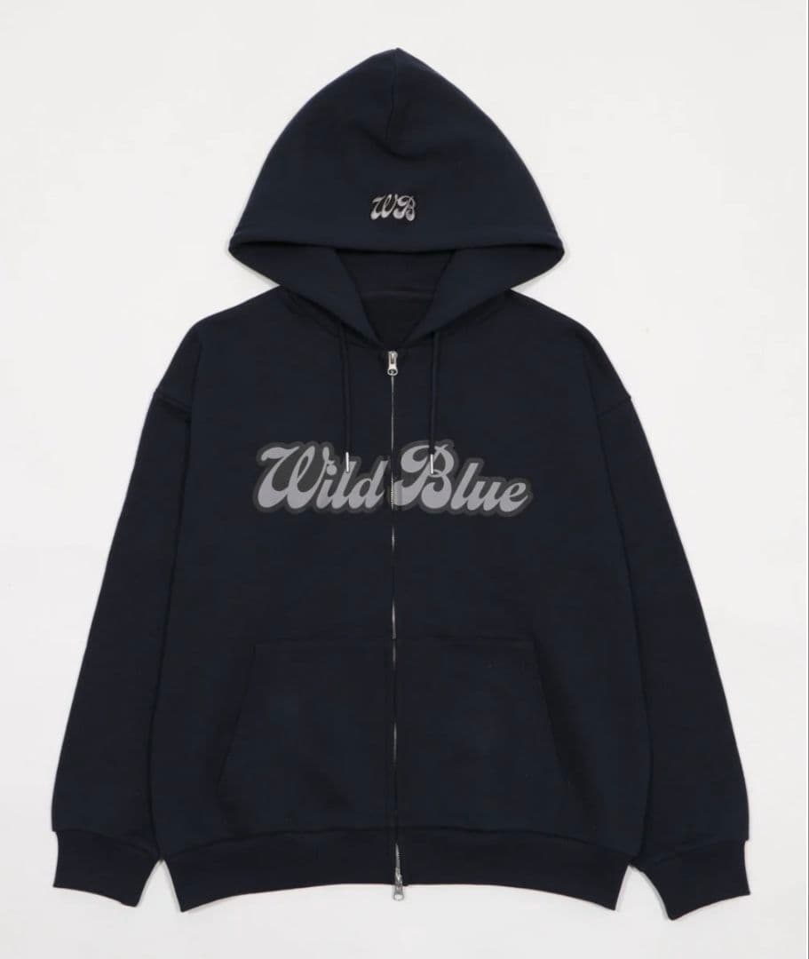 WILD BLUE × WEGO パーカー Lサイズ　トレカ
