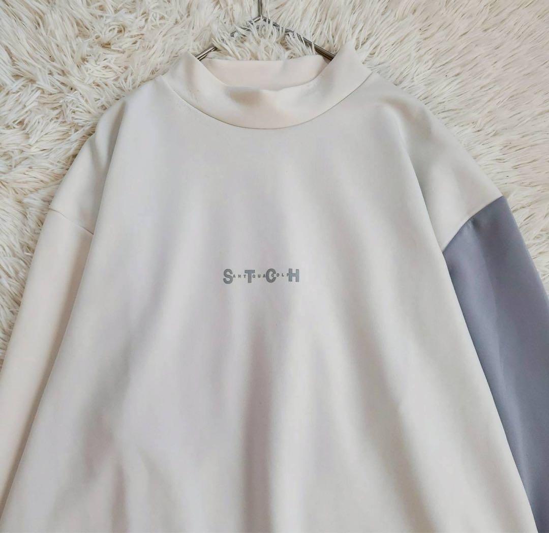 ANTIQUA GOLF × STCH ゴルフウェア ハイネック ストレッチ