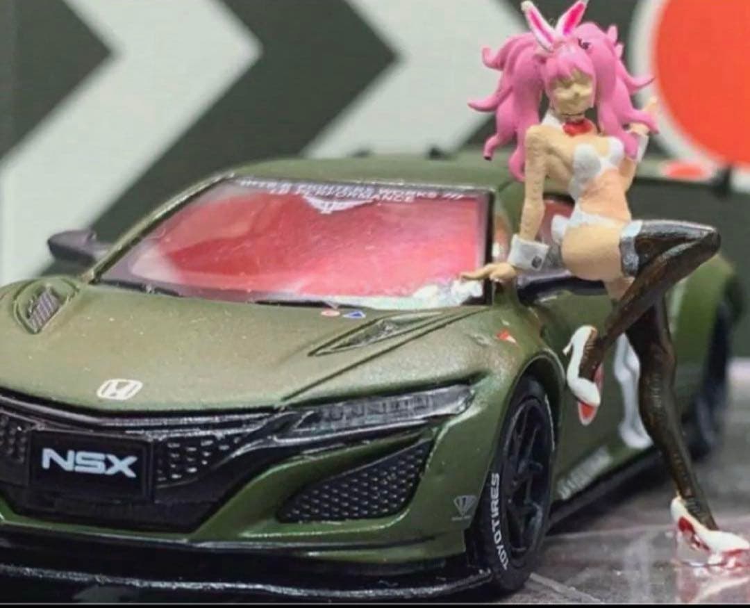 ラスト1台　1/64サイズ　LBWK ホンダ　NSX ゼロ戦カラー