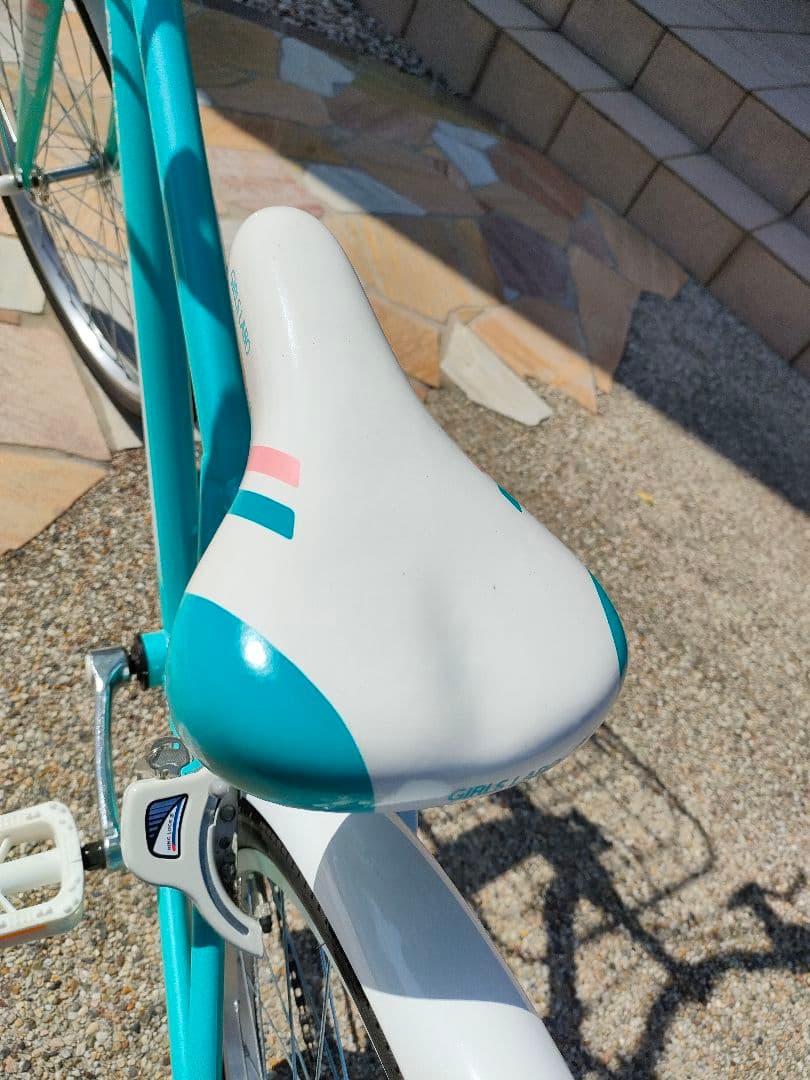 ジュニア自転車 あさひ　ガールズラボ　24インチ　ミントグリーン