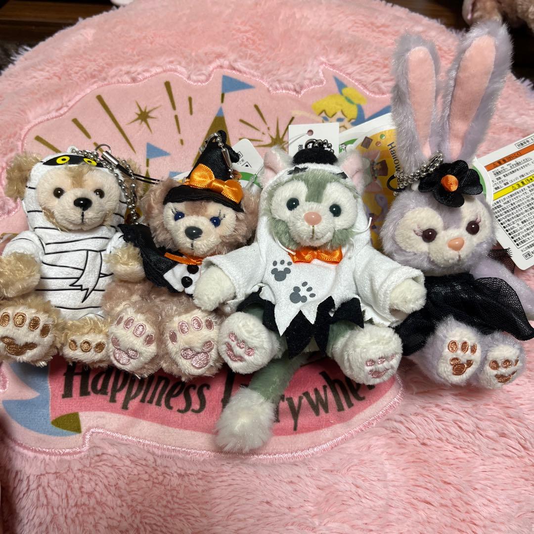 ハロウィーンパーティー　ぬいぐるみストラップセット