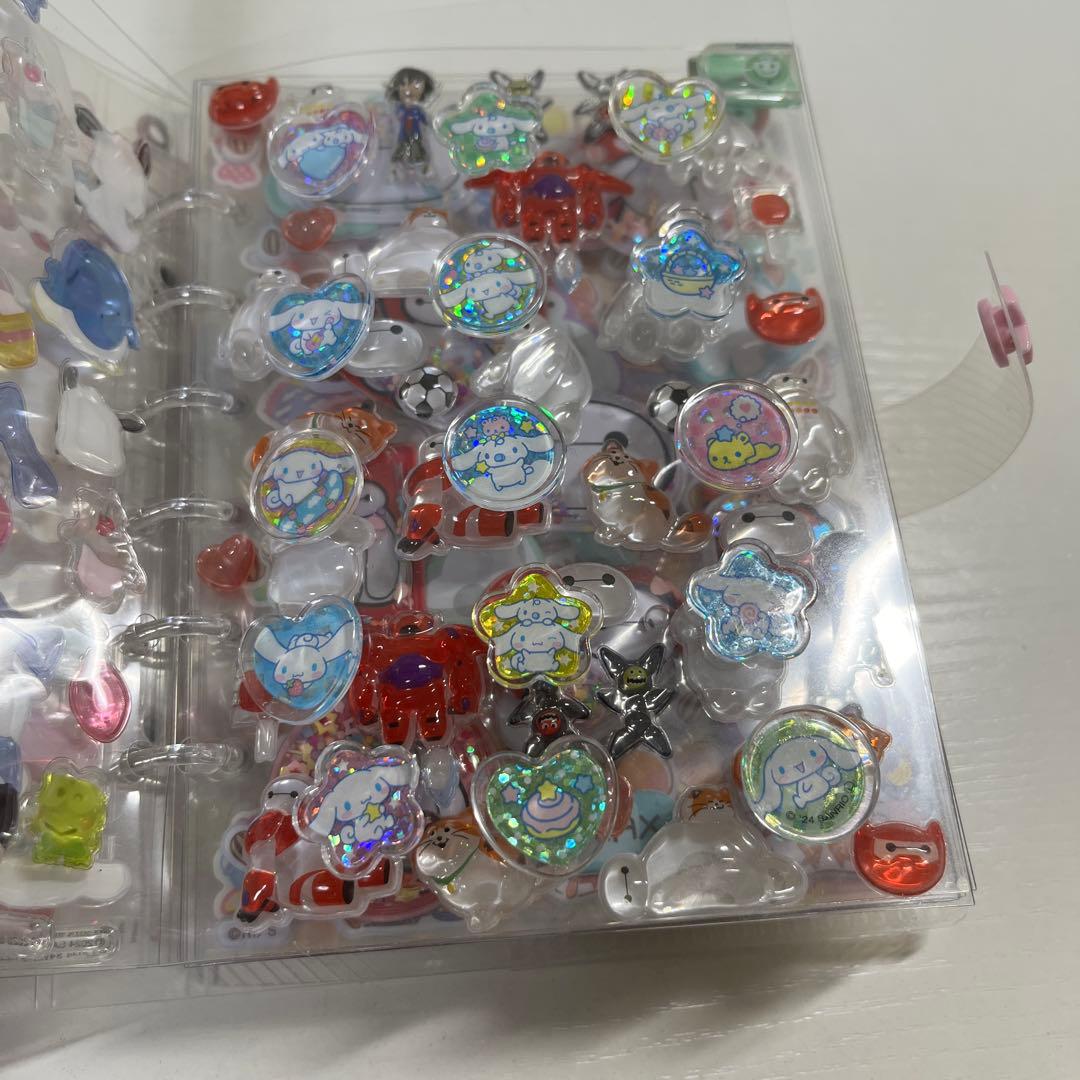 シール帳 完成品 ボンボンドロップシール サンリオ ベイマックス たまごっち