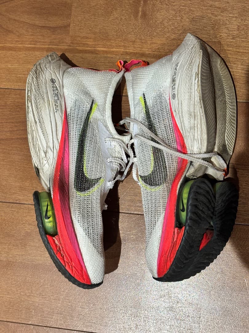 Nike アルファフライ　26.5cm 通算約200km パンクなし
