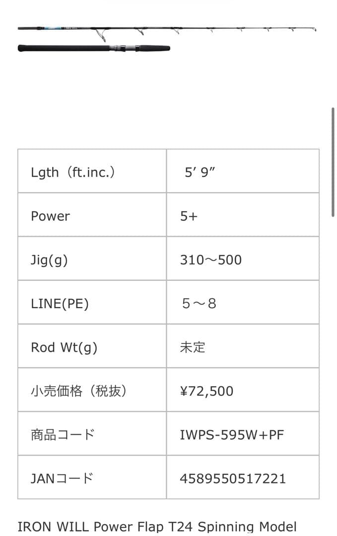ネイチャーボーイズ　アイアンウィルIWPS-595W+PF IRON WILL