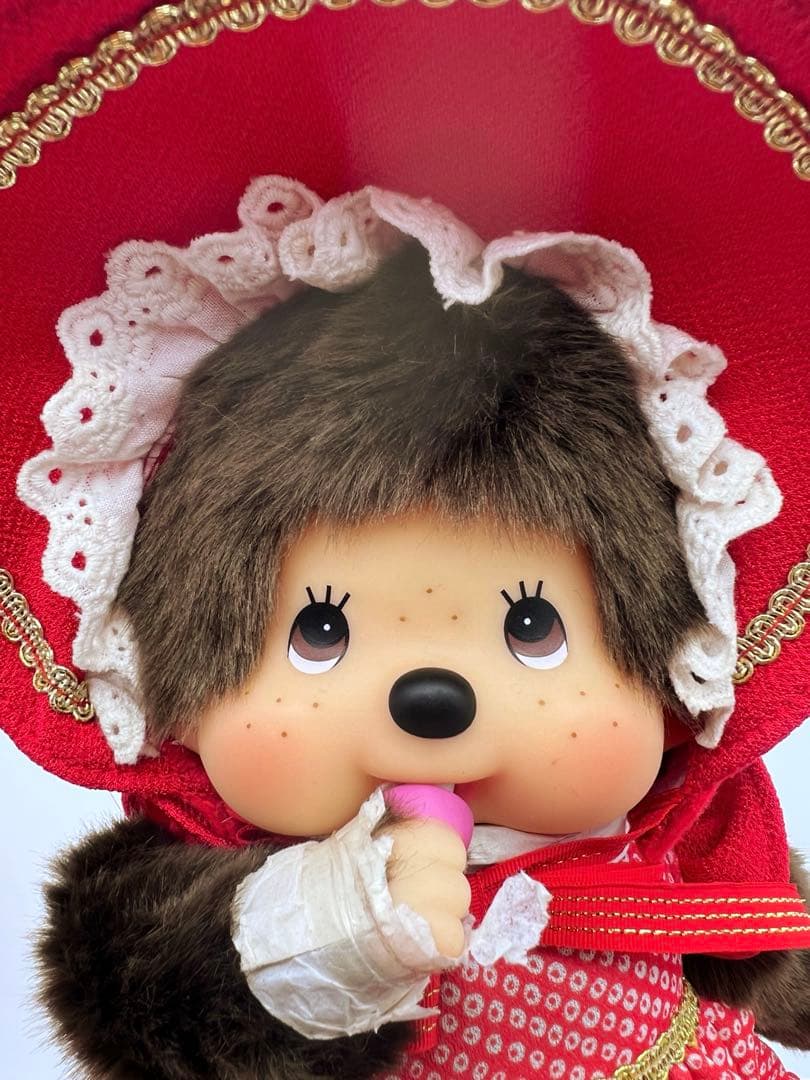 レア！タグ付き！monchhichi モンチッチ 金魚姫　Mサイズ