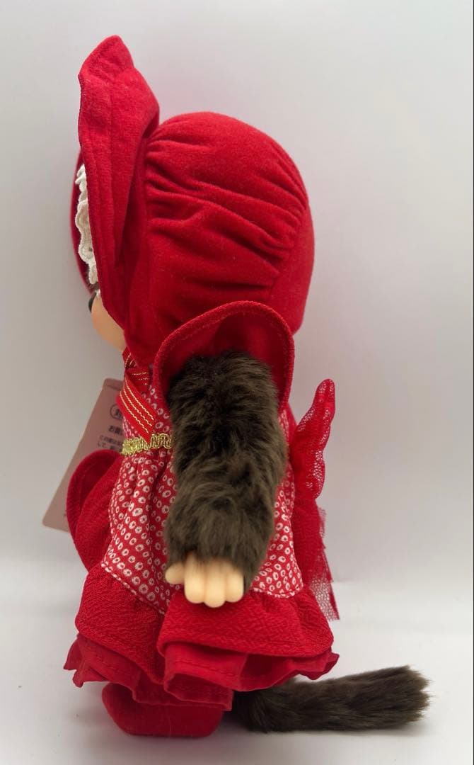 レア！タグ付き！monchhichi モンチッチ 金魚姫　Mサイズ