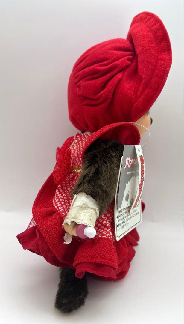 レア！タグ付き！monchhichi モンチッチ 金魚姫　Mサイズ