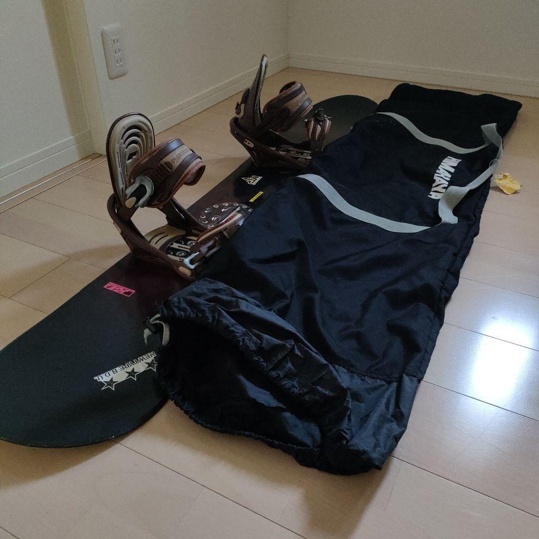SILENCEスノーボード 152cm FLUX ボードケース付 初心者オススメ