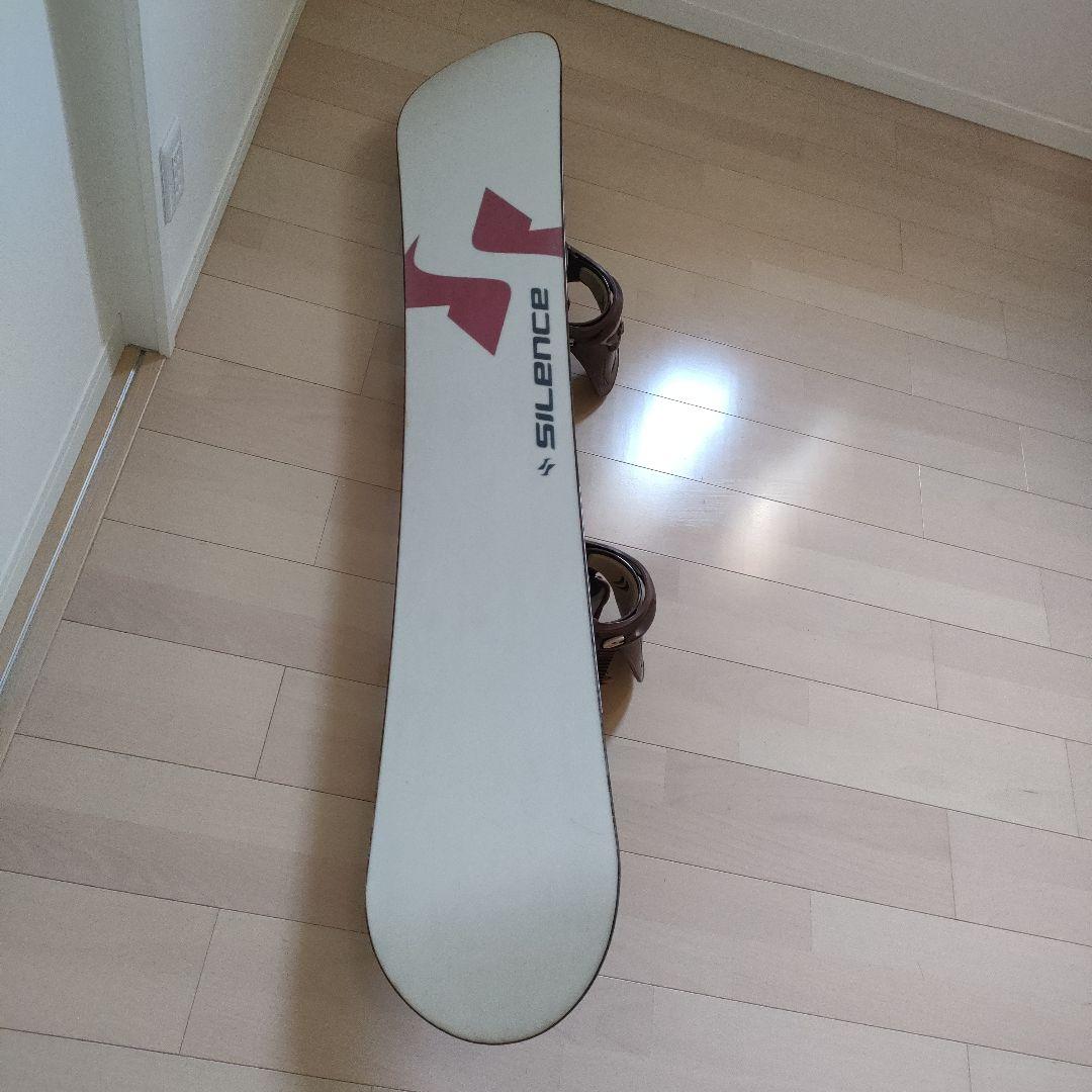 SILENCEスノーボード 152cm FLUX ボードケース付 初心者オススメ