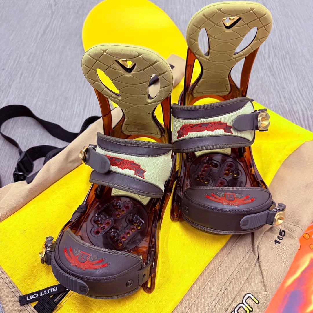 【希少】Burton Custom 148cm ビンディング・ケース 3点セット