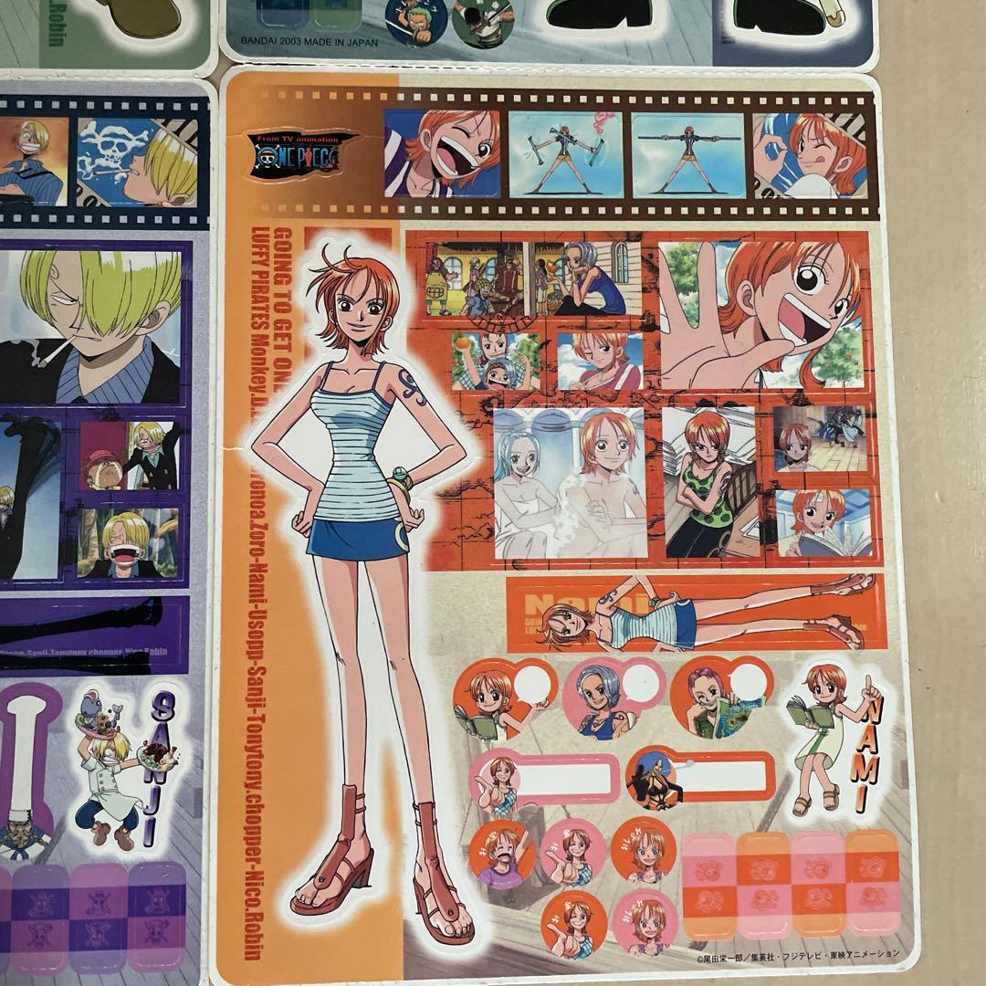 ONE PIECE ワンピース　ジャンボカードダス　W DXシール　ステッカー