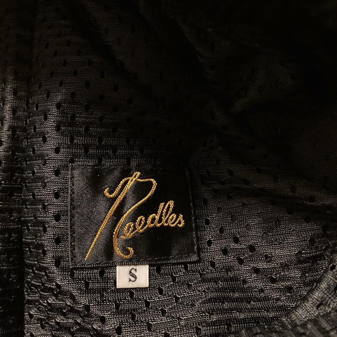 Needles トラックパンツナロー /S/BLK/GL396