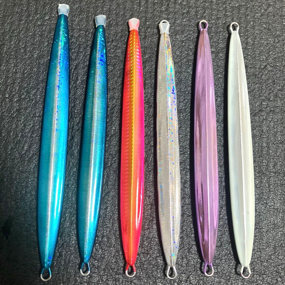 ジグパラ　バーチカルロングスロー　300g×1 250g×5 オフショアジギング