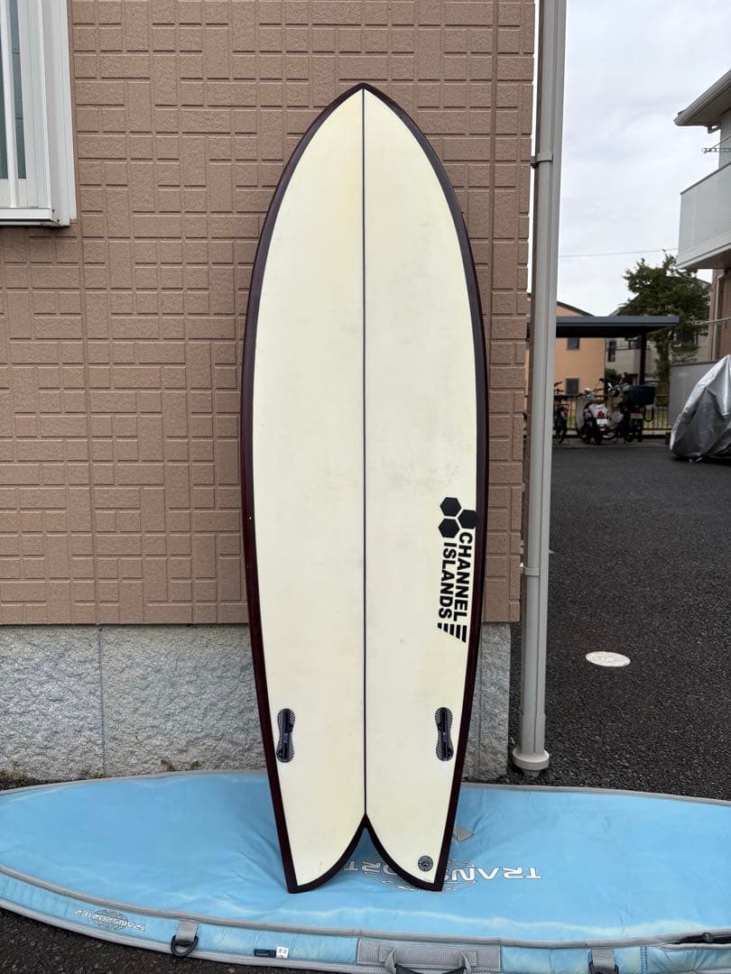 サーフィン・ボディボード CHANNEL S CI FISH Xeon brown 5'11
