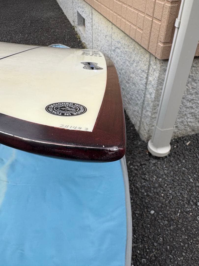 サーフィン・ボディボード CHANNEL S CI FISH Xeon brown 5'11