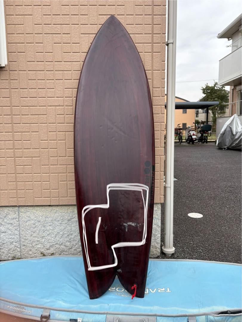 サーフィン・ボディボード CHANNEL S CI FISH Xeon brown 5'11