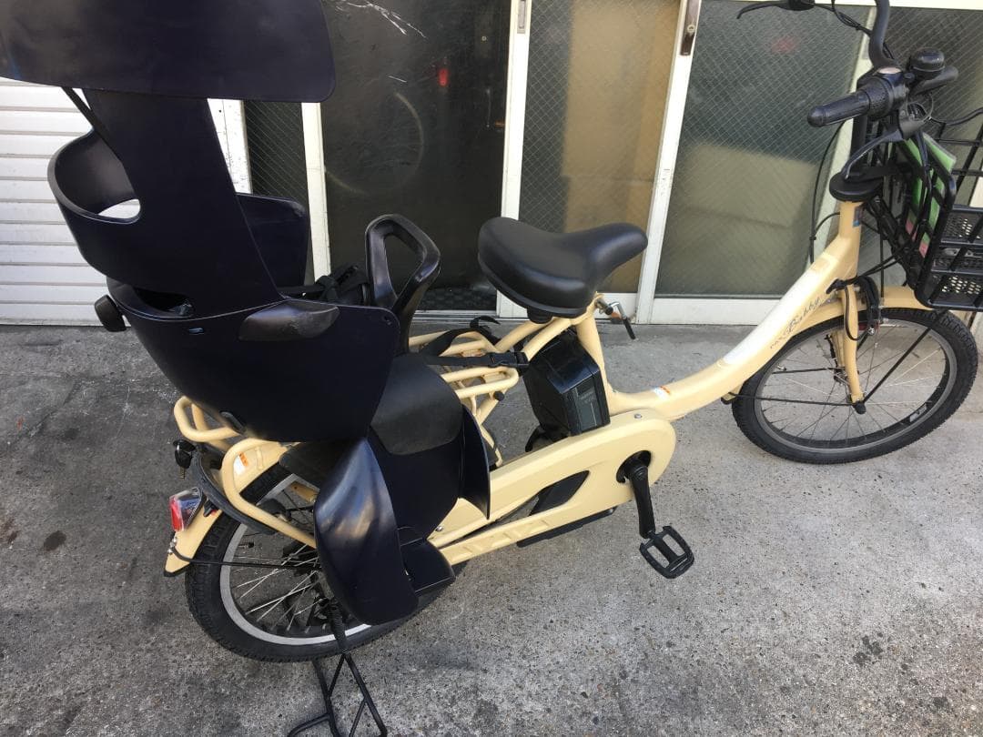 地域限定送料無料　パスバビーアン　子供乗せ　15,4AH　神戸市　電動自転車