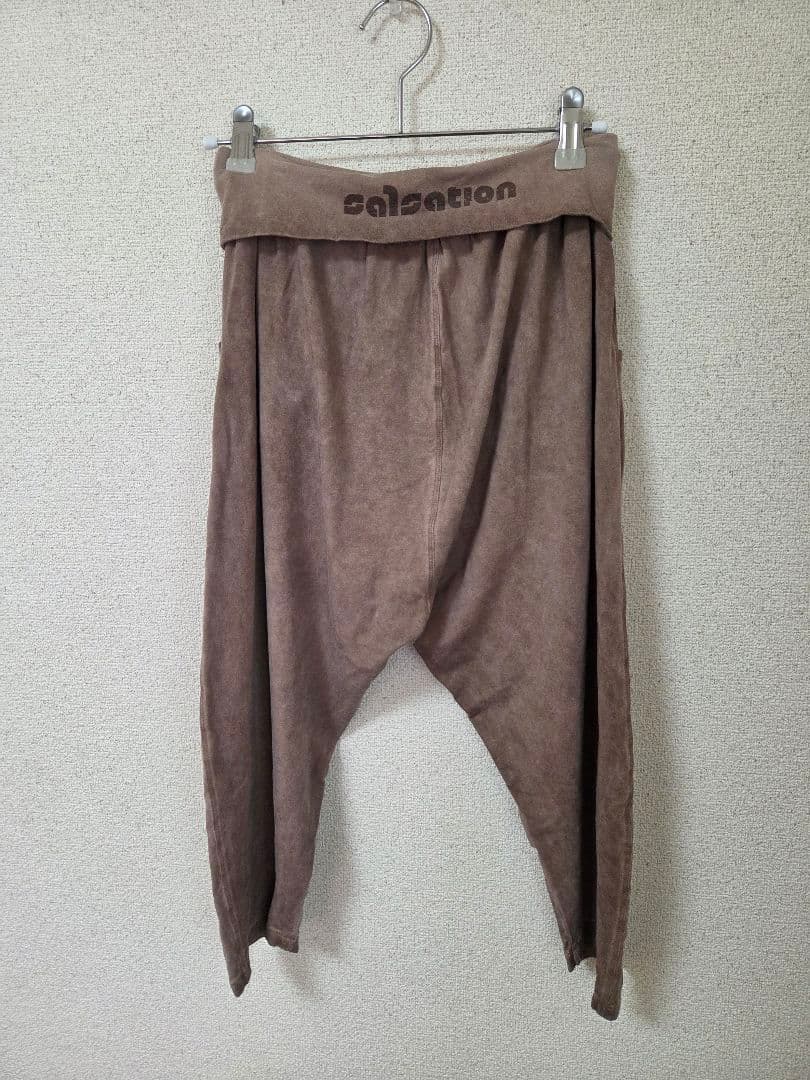 Salsation サルエルパンツ Sサイズ ブラウン