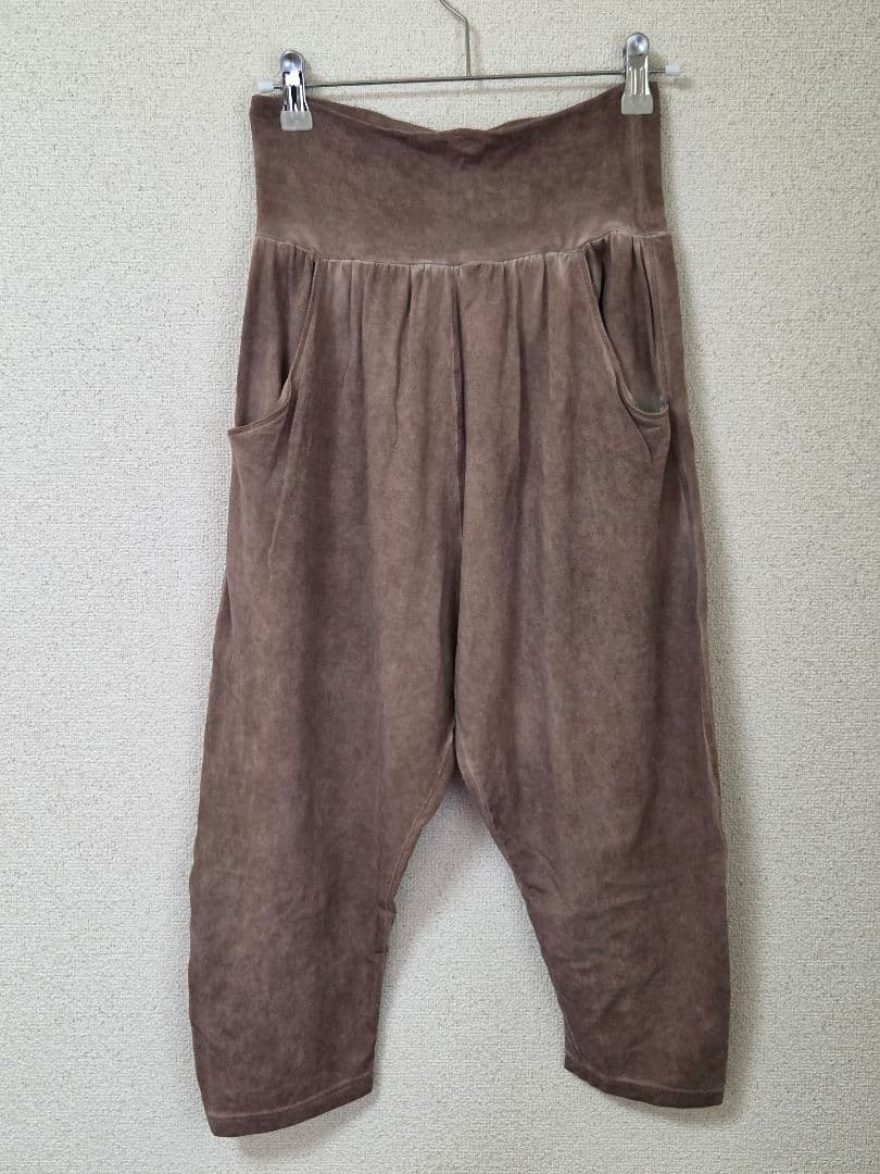Salsation サルエルパンツ Sサイズ ブラウン