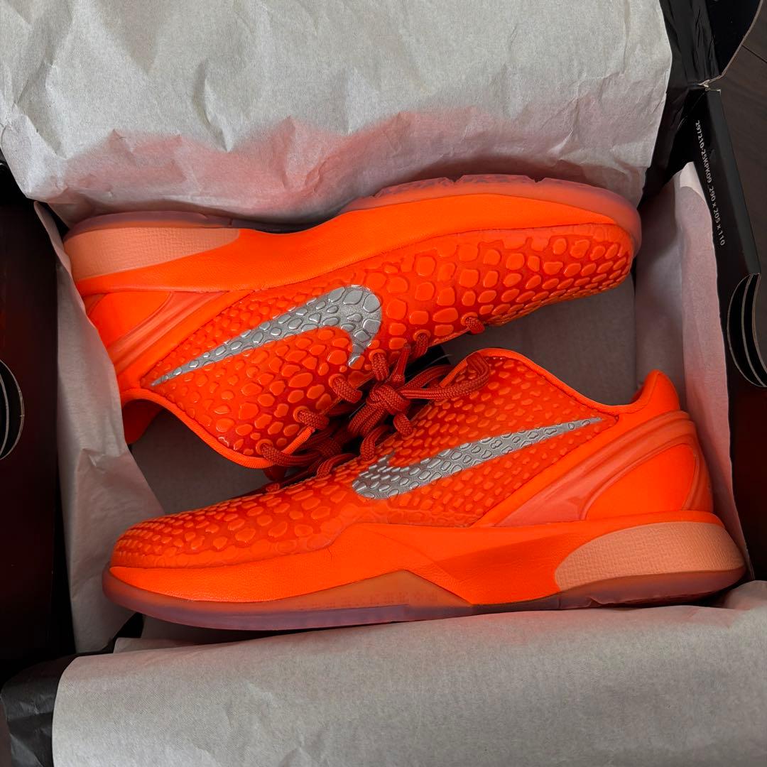 シューズ(女性用) 24 Nike Kobe 6 Protro Total Orange GS