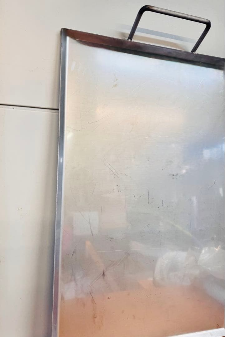 業務用 ステンレス鉄板 約89×59cm 極厚3.3mm 未使用