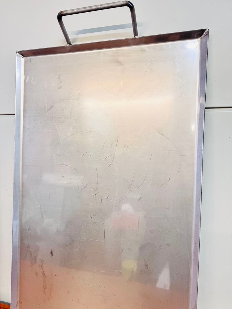業務用 ステンレス鉄板 約89×59cm 極厚3.3mm 未使用