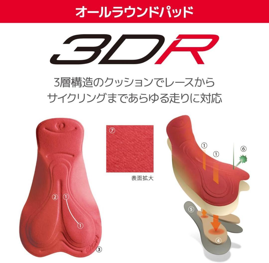 201 パールイズミ サイクルウェア ウィンドブレークタイツ メンズ 3L 防風