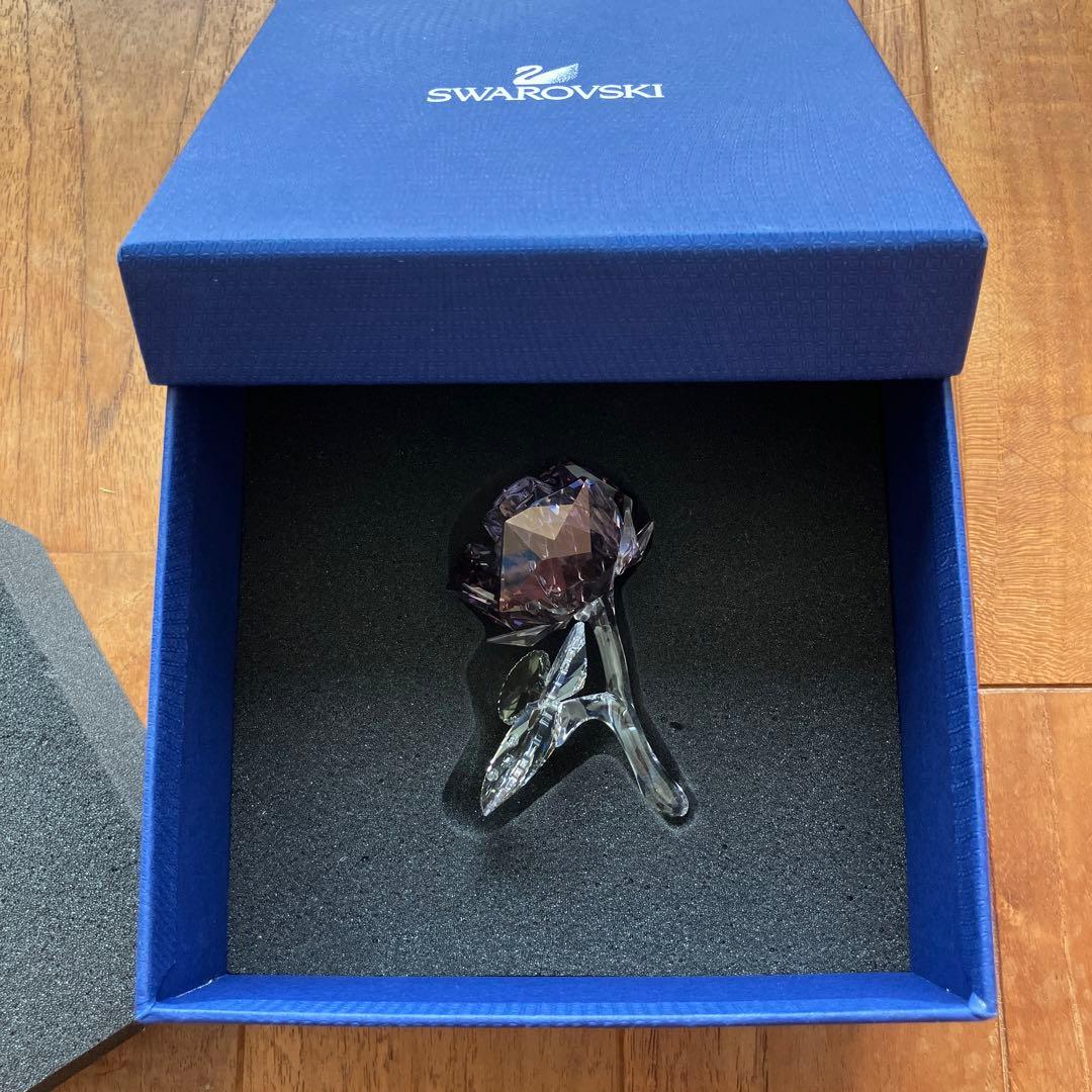 SWAROVSKI フィギュリン Blossoming Rose