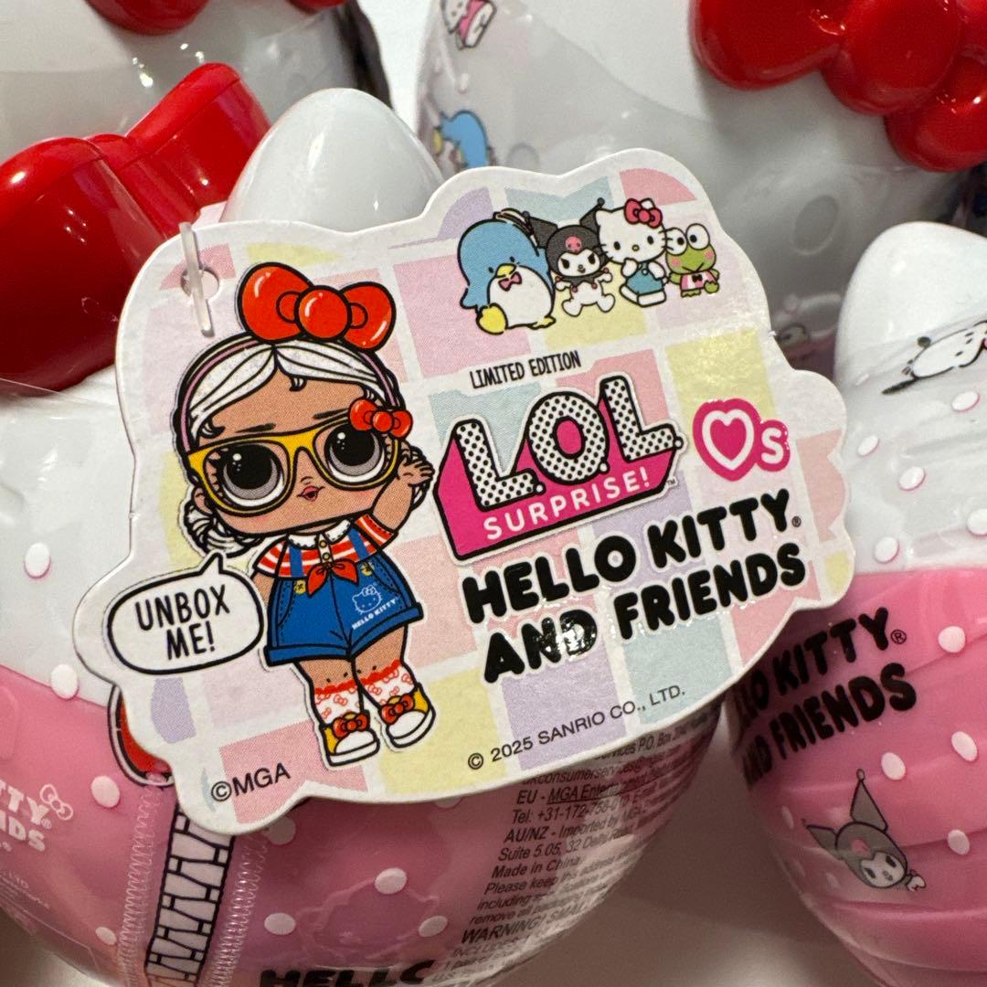 【新品】LOLサプライズ × ハローキティ＆フレンズ 限定コラボ5個セット