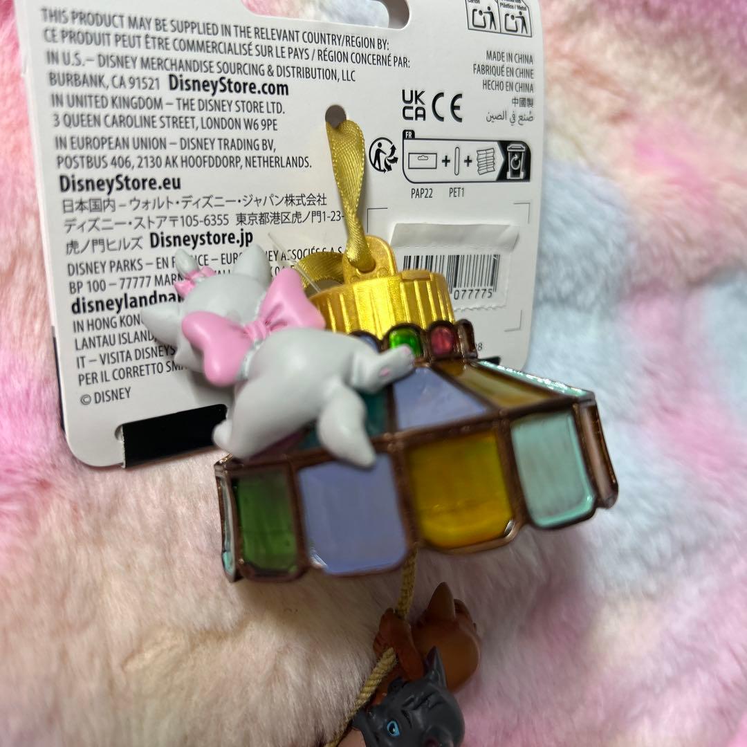 ディズニーストア　クリスマスオーナメント　おしゃれキャット　マリー