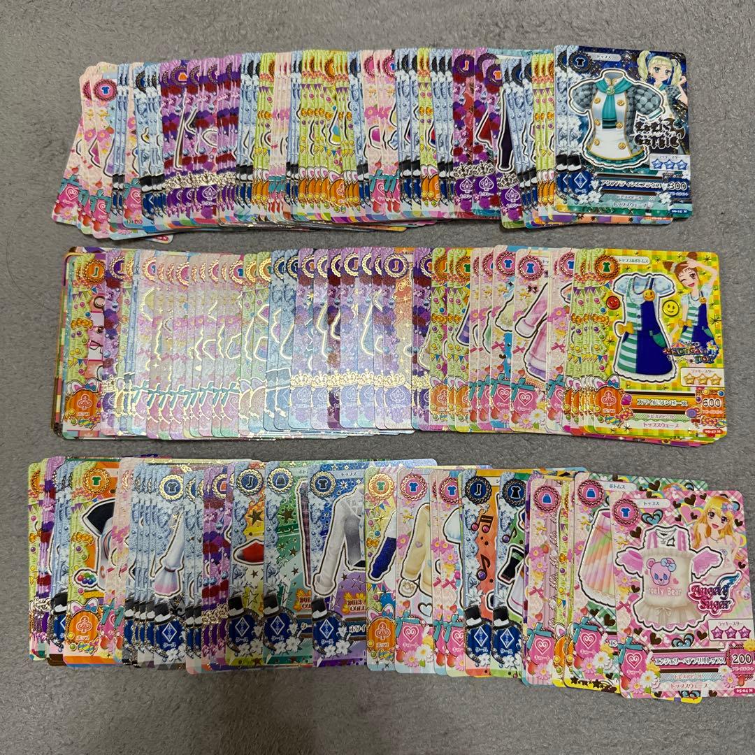アイカツ カード かぶりなし　約200枚まとめ売り