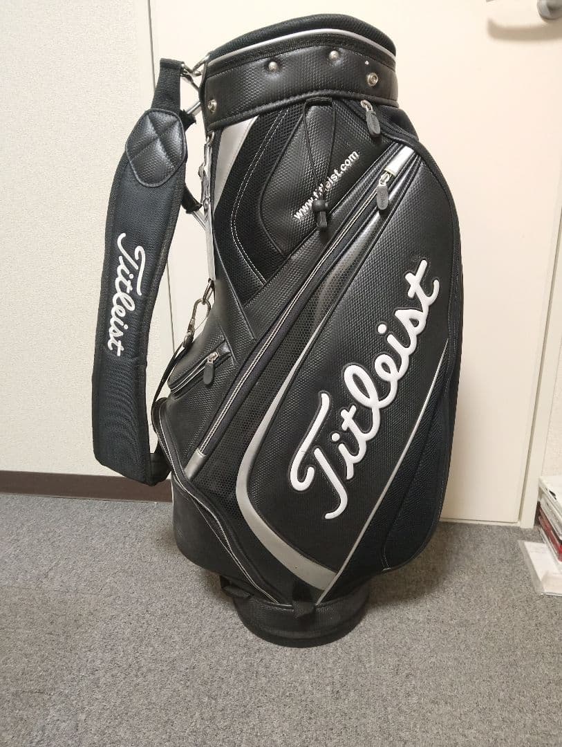 Titleist ブラック ゴルフバッグ・キャディバッグ