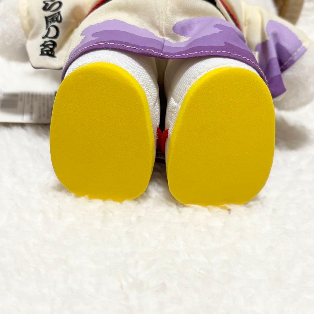 タグ付き　ハローキティ　ご当地　富山限定　越中おわら風の盆　ぬいぐるみ　サンリオ