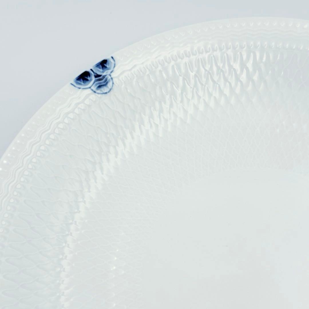 未使用品　箱付き　ロイヤルコペンハーゲン　ブルーパルメッテ　大皿　26cm